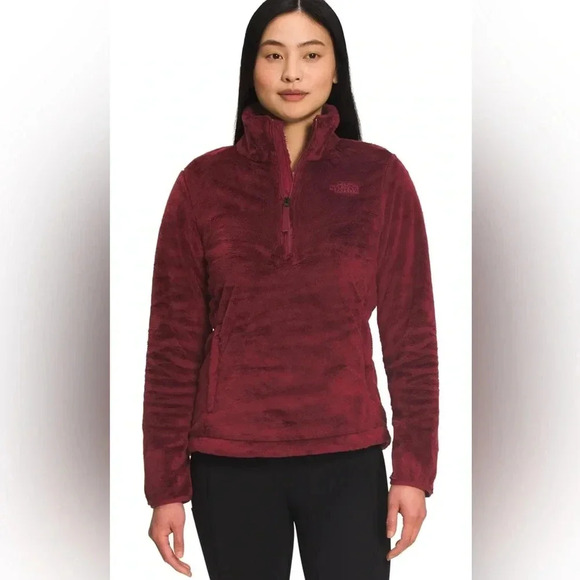 THE NORTH FACE Women's Osito ¼ Zip Pullover, Cordovan Sz XS #005 - Picture 1 of 7